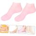 FRCOLOR 1 Pair Sock Foot Birth Control Wallet Lotion Dry Cracked Gel Moisturizing Gel Booties Spa Knee Scooter Pad Silicone Gel Skin Rejuvenate Sebs Vitality Pillow Women's Pink 22X8.5X1cm - Buy Online on GoSupps.com