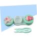 Buy Healeved 3pcs Cartoon Contact Lens Case Portable Lens Box & Storage with Pentagram & Little Fish Design for Travel International Shipping Available - Buy Online on GoSupps.com