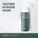 Mediheal Teatree Calming Powder Wash 1.76 oz - Hydrating Daily Facial Cleanser for Blackhead Removal | Gentle Bubbles | International Shipping - Buy Online on GoSupps.com