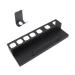 Gogogmee Curling Iron Rack Pumice Stone for Feet Hair Curler Wall Rack Hair Dryer Stand Stainless Steel Black