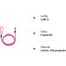 Rope Leash with Hand Loop - Basic 10mm 27 Colors 7 Lengths | 3.00 m Fluor Pink - International Shipping - Buy Online on GoSupps.com
