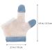 EXCEART 2 Pairs Baby Anti-Eating Gloves | Thumb Sucking Finger Guard | No Scratch Breathable Finger Thumb Protector | Nylon Baby Gloves (Red and Blue) - Buy Online on GoSupps.com