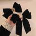 THJOPOKEEL 2 Pcs Velvet Hair Bows Black Ribbon Clips Classic ponytail Barrettes for Women Girls White Pearl Little Fragrant Style French Barrettes Hair Party holiday birthday Decoration - Buy Online on GoSupps.com