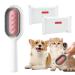 Animal hair removal comb with water tank cleaning brush for animal hair with dry towels Essence fluid cat brush dog brush pets animal hair remover for remove hair with 2PCs dry towels shorthair pink