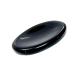 Black Obsidian Thumb Stone - Calming Chakra Worry Stone for Anxiety and Stress Relief Healing Crystal Pocket Palm Stone for Meditation Spiritual Balance and Crystal Gifts