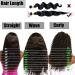 Brazilian Human Hair 3 Bundles - Straight Virgin Weave Extensions | 100% Real Natural Black Hair (10 12 14) - Buy Online on GoSupps.com