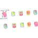 minkissy 2 Sets Nail Art Decals Eco-friendly Nail Stickers Colorful Kids Nail Stickers Kids Art Fake Nail Kids False Nail Cartoon Child Finished Nail Art - Buy Online on GoSupps.com