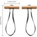 Zaagot Multifunction Gym Handle use as LAT Pull Down Attachment Pull up Grips T Row Attachment Barbell Grips On A Cable Wood - Buy Online on GoSupps.com