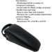 Healthy You Pelvic Sacral SOT Blocks - Non Slip Base - 1 Pair - Upholstered Black - Buy Online on GoSupps.com