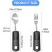 Divono Flexible Spoon & Fork Set - Ideal Aids for Parkinson's Arthritis Elderly & Disabled - Enhance Independence in Self-Nutrition - Buy Online on GoSupps.com