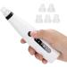 Qukaim Blackhead Removal Instrument Electric Blackhead Removal Suction Instrument Face Pore Acne Cleaner White - Buy Online on GoSupps.com