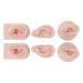 Human Ear Model with 3 Pairs Earring Elastic Bands for Piercing Practice - Light Skin Color - Buy Online on GoSupps.com