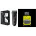 Braun Series 3 Proskin razor men rechargeable and wireless 45 min term 3020s black & series 3 electric shavers shaving head compatible with razor men Series 3 21b black