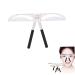 POPETPOP Eyebrow Tools Foot File Stickers Replacement Eyes Eyebrow Stencil Kit Suite Eyebrow Trimming Set