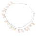Didiseaon Women Hair Clasp Wedding Hair Accessories Mermaid Shell Headbands Women Headband Hair Decorations Headbands with Cowrie Shells Boho Hair Ties Halloween Tassel Women's