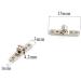 10 Sets of 3mm Wide Glasses Hinges - Perfect for Plastic Frame Repairs | Universal Round Hinges for Eyewear - Buy Online on GoSupps.com