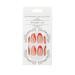 Sethexy 24-Count Almond Shape French Press On Nails - Mango Swirl Acrylic Fingernails for Women & Girls - Buy Online on GoSupps.com