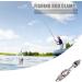 Bavooty Fishing Rolls Seat - Stainless Steel Fishing Rod Holder & Roller Seat (2 Pieces) - Stable Fishing Gear for Ultimate Angling Support - Buy Online on GoSupps.com