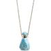 YGLINE Natural Gemstones Perfume Bottle Pendant Long Necklace - Unique International Shipping - Buy Online on GoSupps.com
