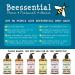 Beessential Natural Lavender Body Wash | Sulfate-Free Shower Gel with Essential Oils | 16 oz for Men & Women - International Shipping Available - Buy Online on GoSupps.com