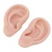 Soft Silicone Ear Model for Earrings Display Flexible Artificial Ear for Piercing Practice | 1 Pair (Medium Skin Color) - Buy Online on GoSupps.com