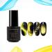 Uonlytech Nail Molding Gel Beetles Gel Cat Eye Gel Black Fingernail Polish Black Suits Diamond Cat Eye Nail Polish Nail Art Gel Polish Cat Eye Magnet for Nails Set Uv Gel Magnetic 9d Extend Picture 1 - Buy Online on GoSupps.com
