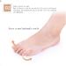 DEAVER Toe Straightener and Bunion Corrector - 2 Pairs of Gel Separators for Overlapping Toes and Big Foot Bone Alignment - Buy Online on GoSupps.com