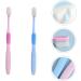 POPETPOP 6 Pcs Soft Manual Toothbrush Set for Adults Gentle Dental Care | PP Material Perfect for Sensitive Gums | International Shipping Available - Buy Online on GoSupps.com