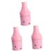 Gatuida 3 STK MOXA massage pot MOXA-ETUI made of porcelain ceramic moxibuscase box massage accessories Moxibusion Brenner Tool Moxa burner massage device Palace Ai-Box Rosa