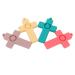 4 Silicone Baby Teething Rings - Infant Tooth Relief Soft Molar Toys for Soothing Gums - Buy Online on GoSupps.com