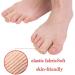 Silicone Gel Toe Tubes Sleeves (5 Pcs) - Cuttable, Elastic Fabric, Toe Sleeve Protectors for Pain Relief, Corns, Calluses, Blisters, Hammertoes - Men & Women (1 Diameter) - Buy Online on GoSupps.com