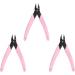 Nail Cuticle Nipper NonSlip Cuticle Trimmer Automatic Rebound Stainless Steel Easy Grip for Nails for Salon (Pink) - Buy Online on GoSupps.com