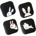 Buy Healeved 2pcs Portable Rabbit Colored Lens Holder Case Ideal for Contact Lenses | International Shipping Available - Buy Online on GoSupps.com