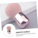 DOITOOL 1pc Pink Makeup Brush Round Head Fiber Bristles Foundation Brush - Buy Online on GoSupps.com
