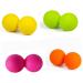 Gatuida 3ST White Peanut Massage Balls | Professional Weightlifting & Fitness Tools | Muscle Soreness Relief | Yoga Roll Equipment - Buy Online on GoSupps.com