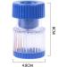 Portable Pill Crusher Container - Multifunctional Plastic Grinder for Tablet Storage and Grinding (Blue) - Buy Online on GoSupps.com