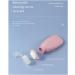 Buy Transparent 90ml Travel Silicone Refill Bottle - Ideal for Shampoo & Shower Gel - Leak Proof & Reusable - Buy Online on GoSupps.com