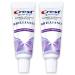 Crest 3D White Brilliance Toothpaste Vibrant Peppermint Travel Size 0.85 oz (24g) - Pack of 2