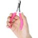 Nail Skin Pliers - Professional Stainless Steel Scissors for Manicure & Pedicure | Rose Red Nail Care Tool - Buy Online on GoSupps.com
