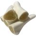 White Stuffed Marrow Bones - *(Pack of 5-6 INCH)* - Marrow Bones for Dogs - (Beef/Sweet Potato/Bacon and Cheese OR PB Stuffed) - Dog CHEW Treat - 100% Natural - Dog Bone (5 Pack - Sweet Potato) - Buy Online on GoSupps.com