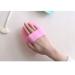 Minkissy Silicone Makeup Brush Cleaning Mat - Pink Cosmetic Brush Scrubber for Effortless Cleaning - Buy Online on GoSupps.com