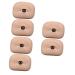 Housoutil 6 Pcs Eye Practice Skin Eyeshadow Practical Training Eye Skin Eyebrow Makeup Board Practice Tools 6.5x4.9cm x3pcs As Shownx3pcs