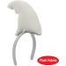 Beistle Plush Shark Fin Headbands - Under The Sea Party Supplies - Gray - Buy Online on GoSupps.com