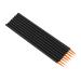 Hemoton 100pcs Disposable Eyeliner Brush Eyeliner Makeup Brush Cosmetic Eyeliner Brush Lip Gloss Applicator 9x6.5cm As Shown