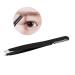 minkissy Lash Cluster Eyebrow Tweezer Makeup Tools Eyelash Eyebrow Clip medium Black