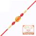 Ghasitaram Gifts Rakhi for Brother Rakhis Online - 2K-255 Shree Rakhi with 200 GMS of Kaju katli