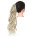 Shadow Curly Hair Ponytail Extensions Claw in Fake Ponytail Tail Hair Piece Afro Long Clip in Synthetic Blonde Pink Wavy Wig 25t613 22inches