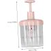 Healeved Bubbler Face Face Wash Facial Cleansing Foaming Maker Bottle Facial Cleaning Device Foam Maker Plastic Foaming Maker Foaming Bottle Bubble Former Pp 17.00X7.00X7.00CM Pink - Buy Online on GoSupps.com