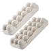Egg Cartons 2pcs container with lid storage containers for pantry egg dispenser egg plate re-usable