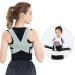 Posture Corrector Adjustable Back Posture Corrector Clavicle Spine Back Shoulder Lumbar Brace Support Back Pain Relief Prevents Slouching Back Brace (Black With Grey 3XL) Better life - Buy Online on GoSupps.com